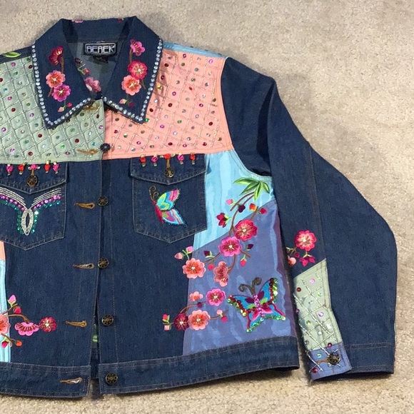 New Funky Jean Jacket by  Berek Takako Sakon - Picture 2 of 8